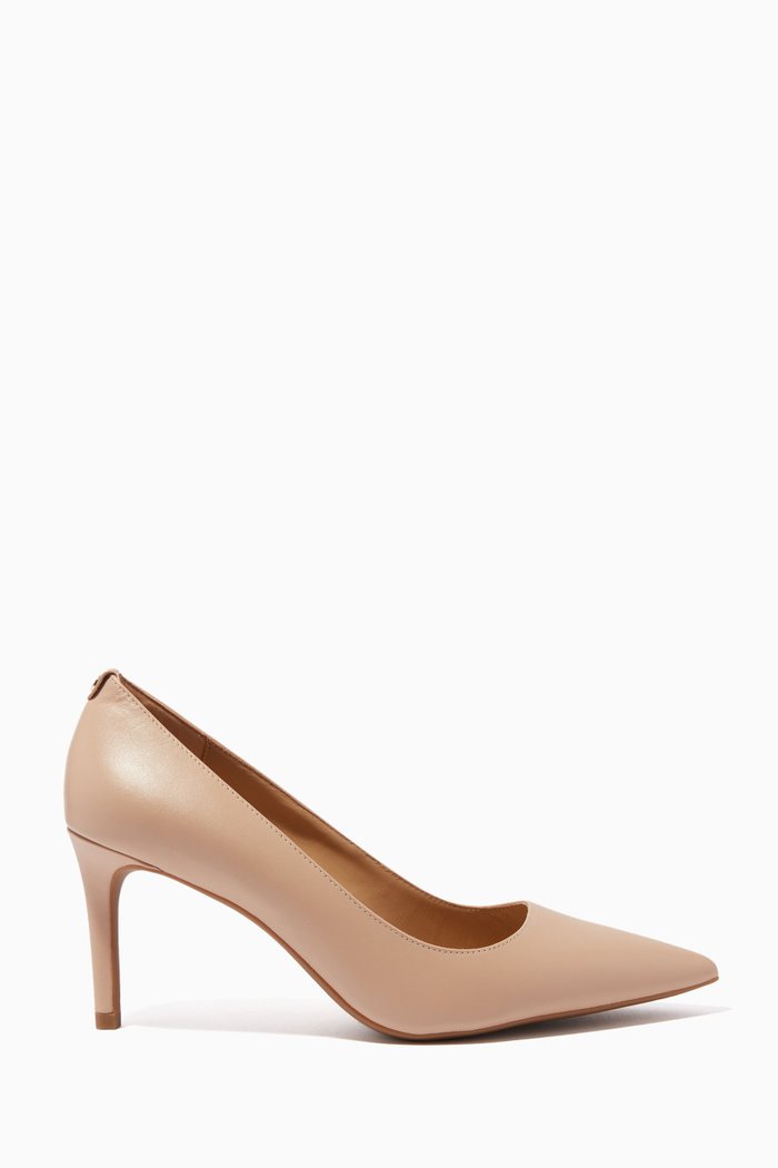 Alina Flex Pumps in Leather, Pink