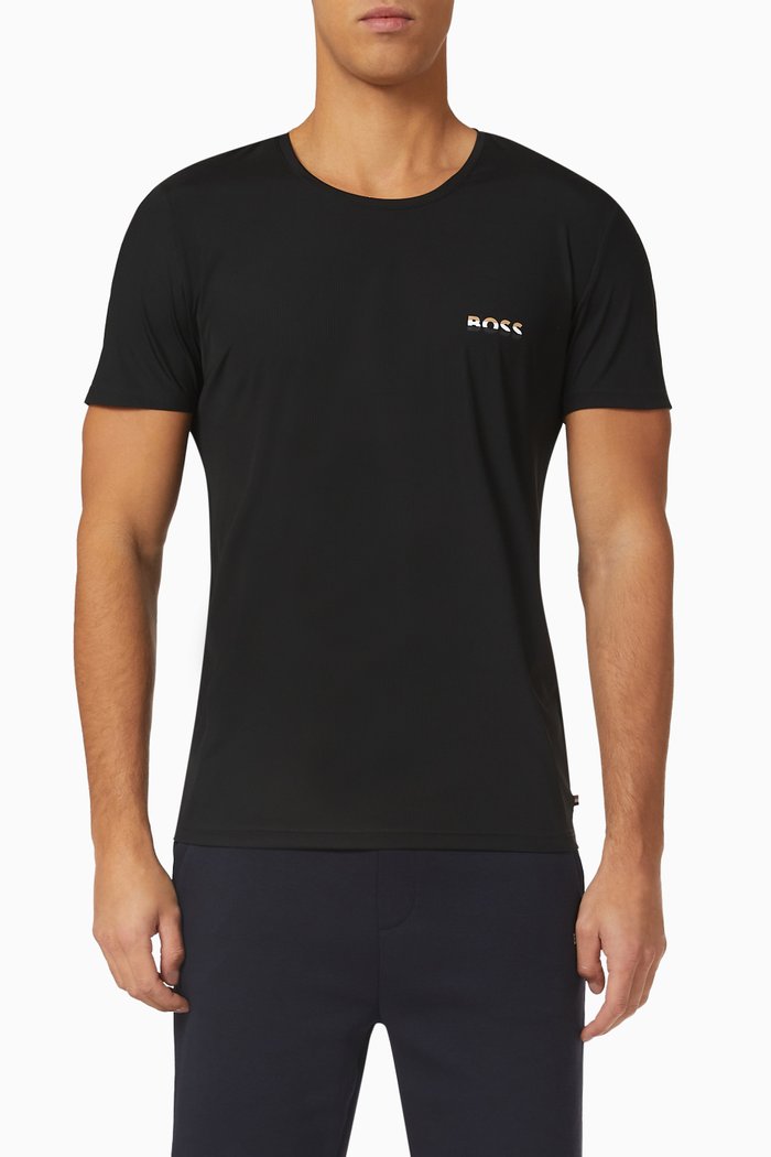 

Logo T-shirt in Cotton, Black