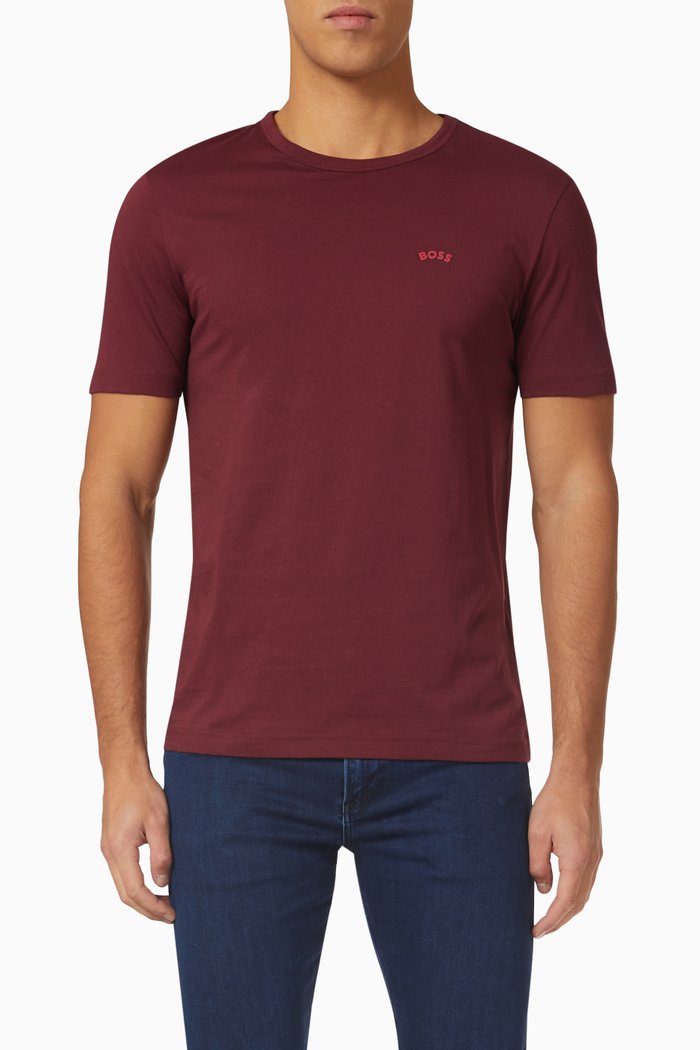 

T-shirt in Organic Cotton, Pink