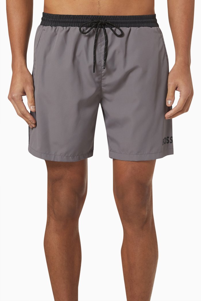 

Swim Shorts in Nylon, Grey