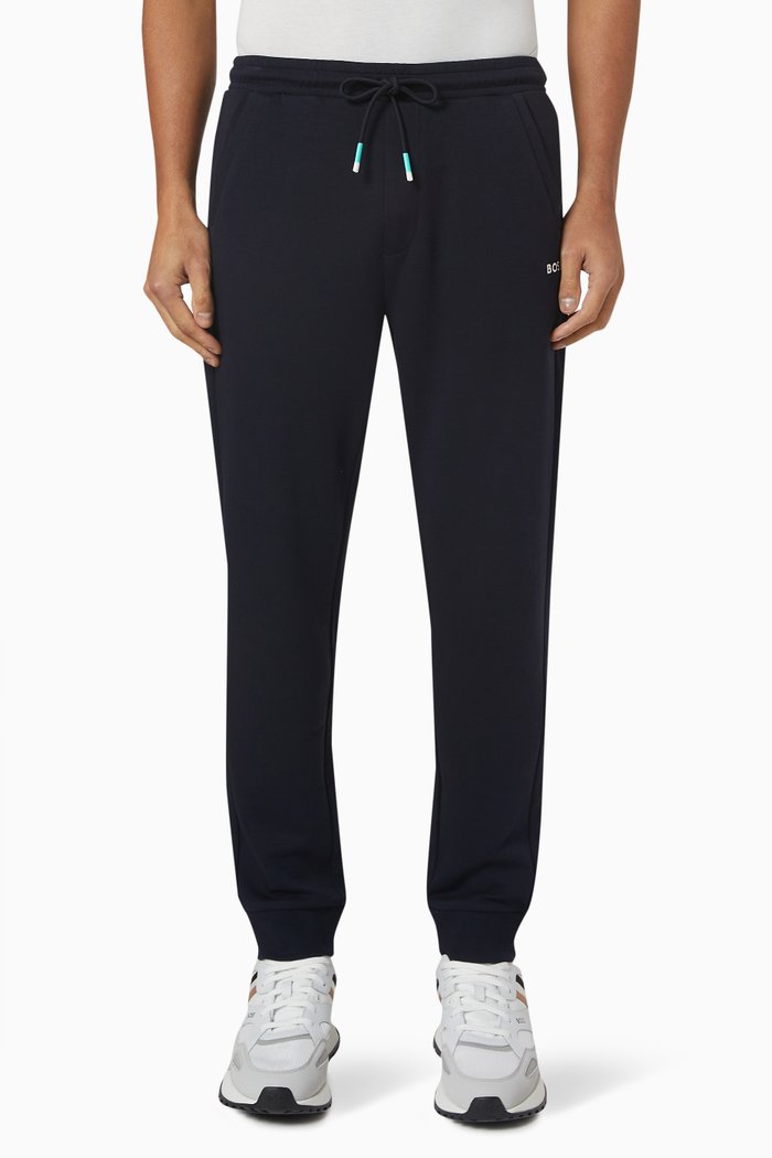 

Logo Sweatpants in Cotton, Blue