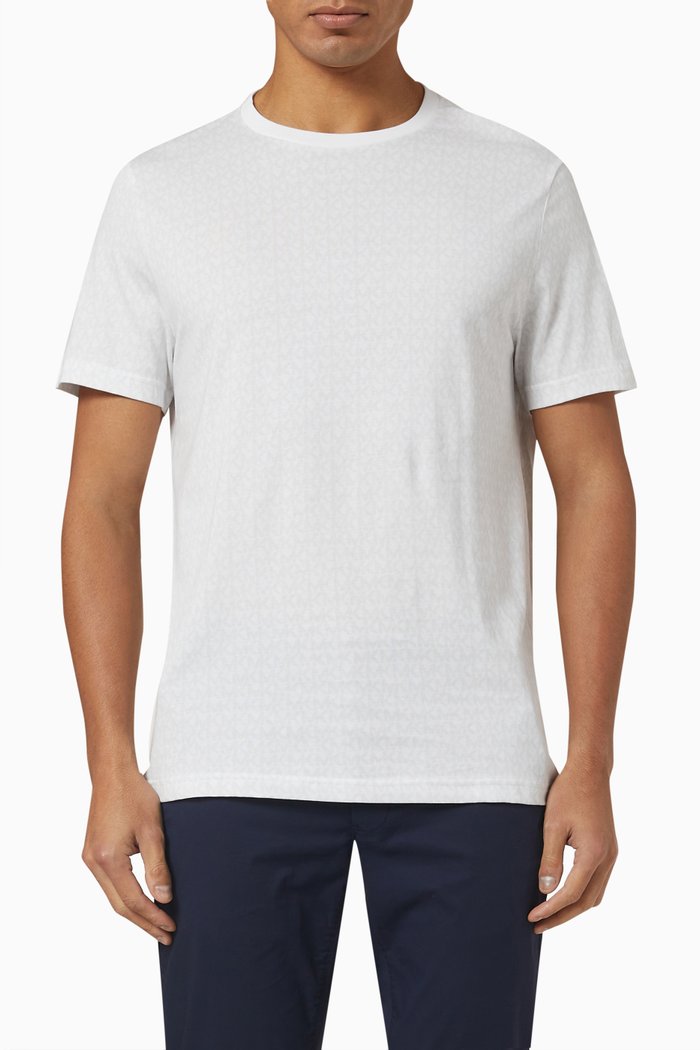 

Logo T-shirt in Cotton Jersey, White