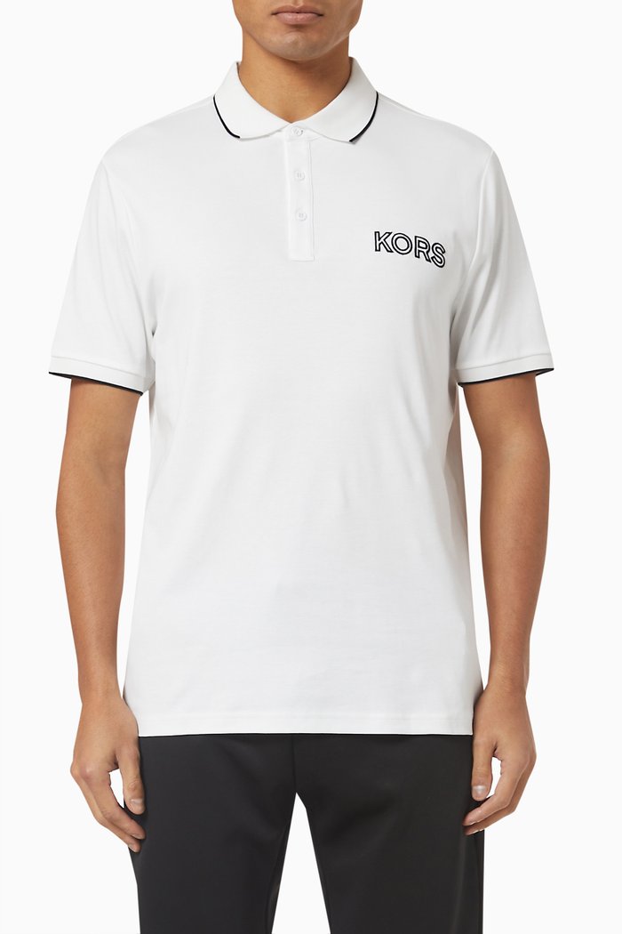 

Polo Shirt in Cotton, White