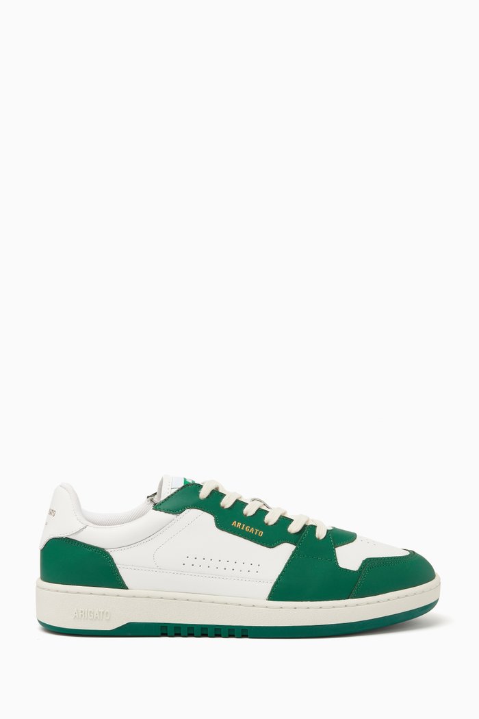 

Dice Lo Sneakers in Leather & Recycled Materials, White