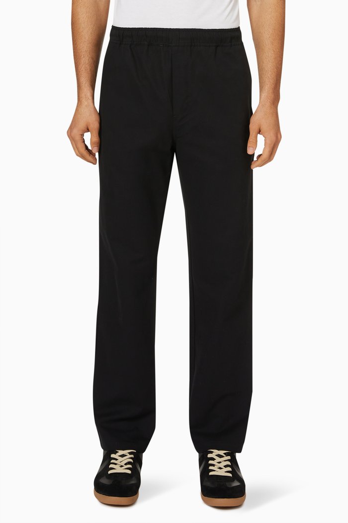 

Jabari Trousers in Cotton, Black