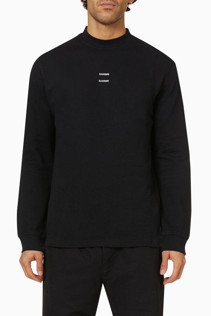 

Samer T-shirt in Organic Cotton, Black