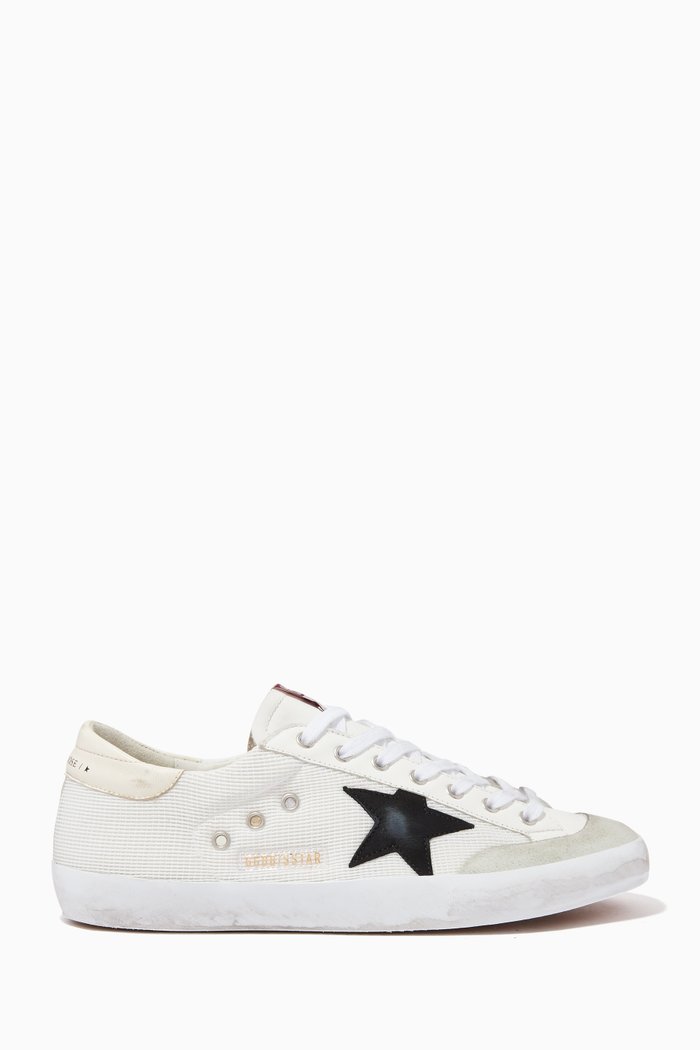 Super-Star Sneakers in Leather, White