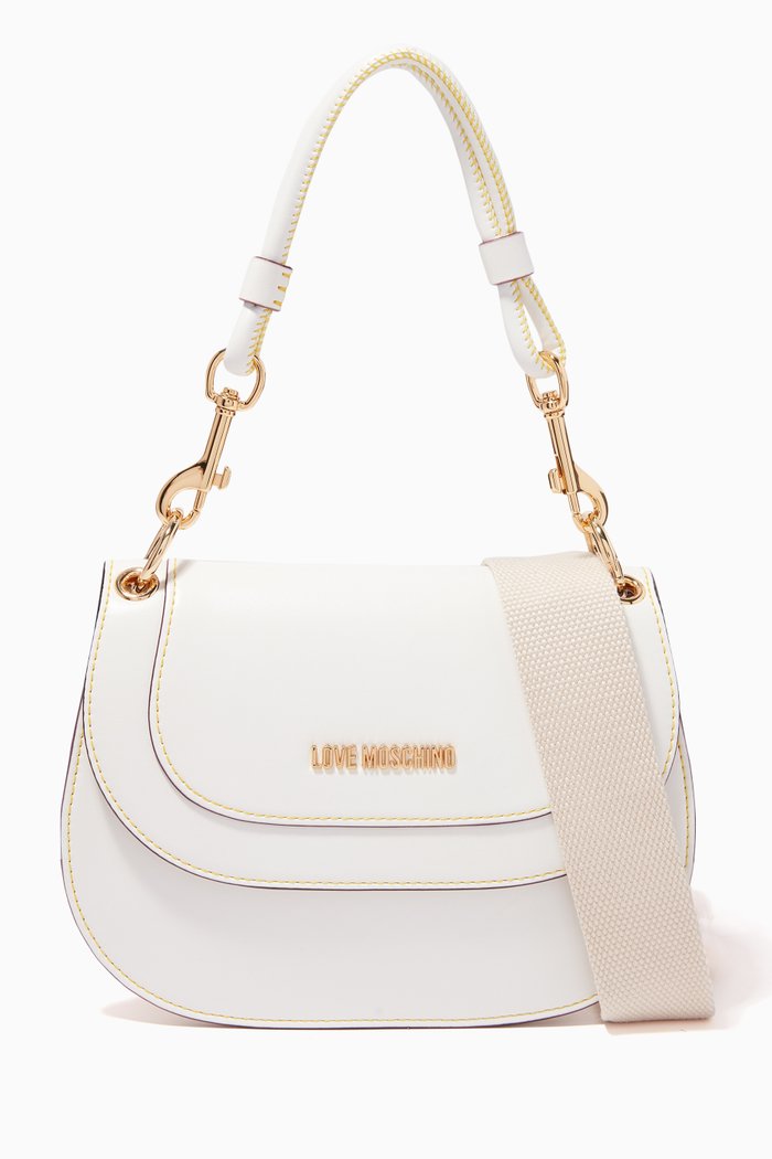 

Eco Shoulder Bag in Sustainable Material, White