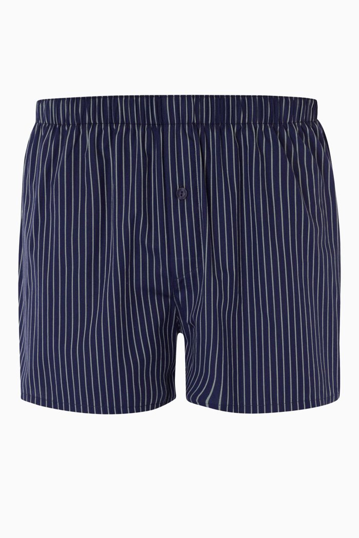 

Fancy Boxer Shorts in Cotton, Blue