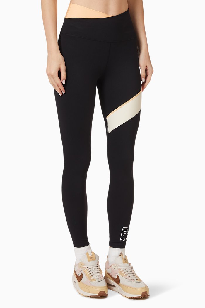 

Objective Leggings in Recycled Nylon, Black