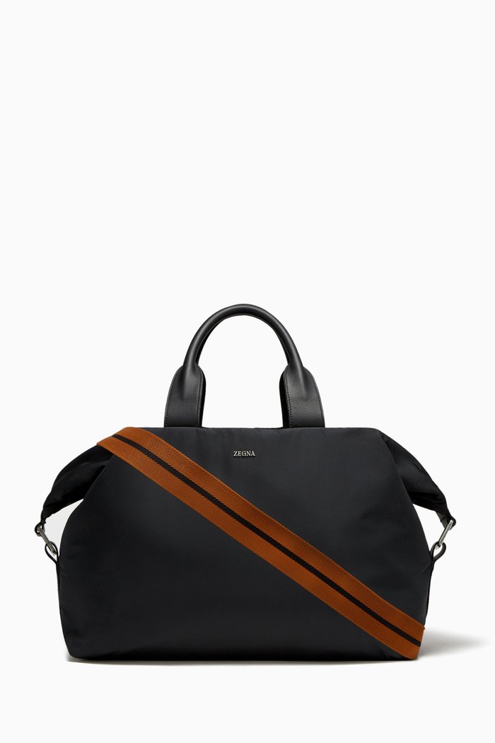 

Raglan Holdall in Technical Fabric, Black