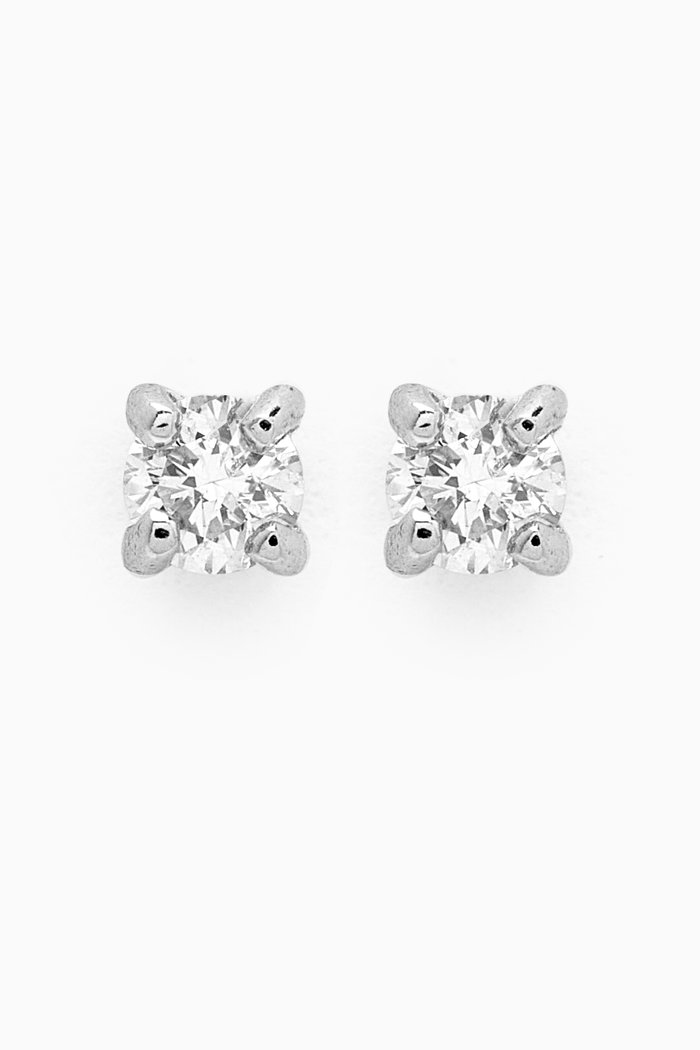 

Diamond Stud Earrings in 18kt White Gold