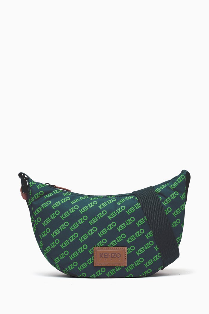 

Sport Monogram Shoulder Bag in Nylon, Blue