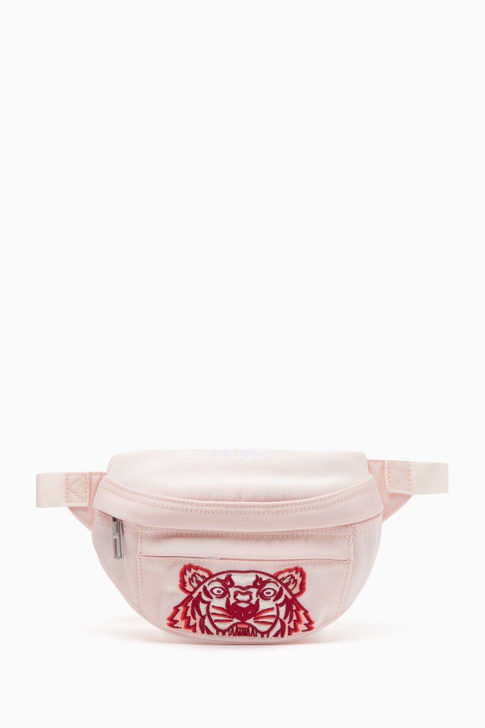 

Tiger Belt Bag in Canvas, Pink