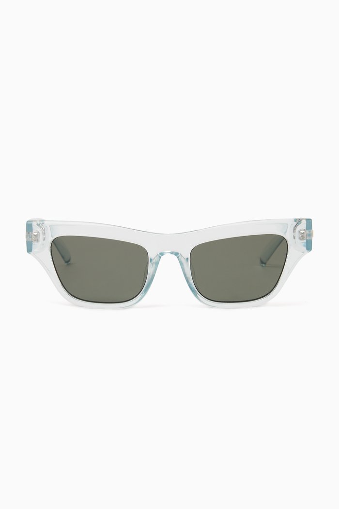 

Hankering Sunglasses in Acetate, White