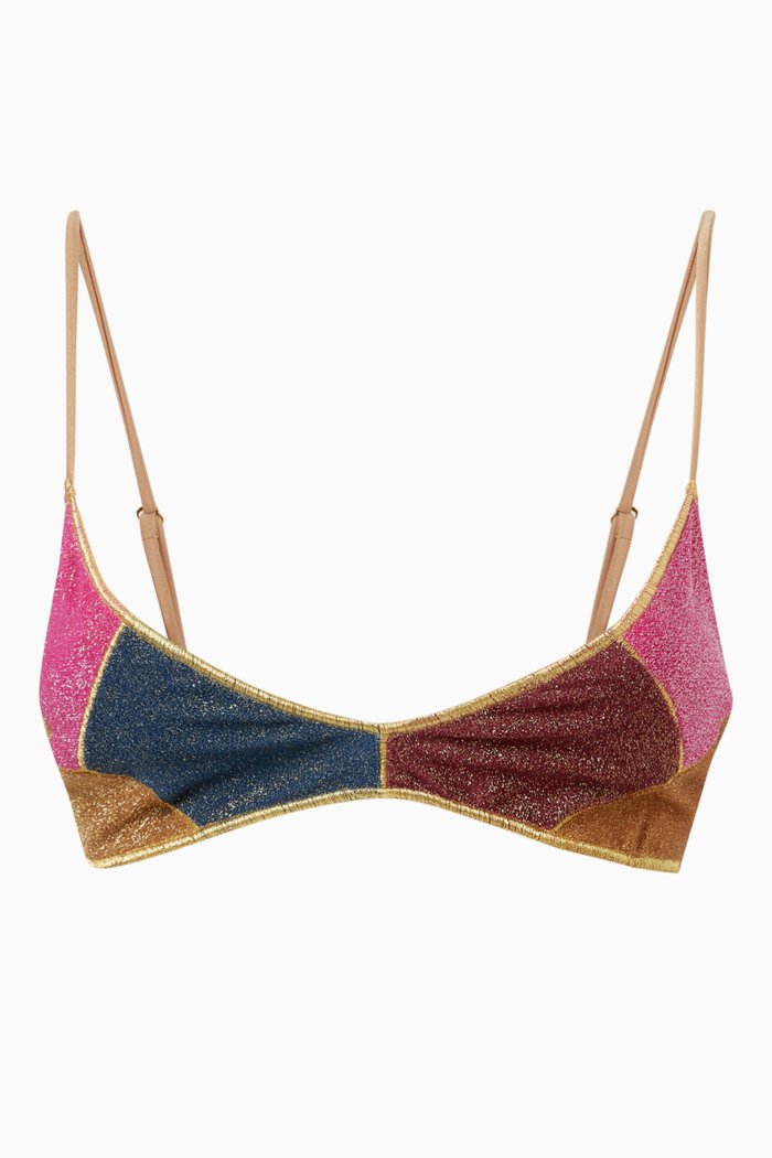 

Jewel Cha Cha Bikini Top in Lycra, Multicolour