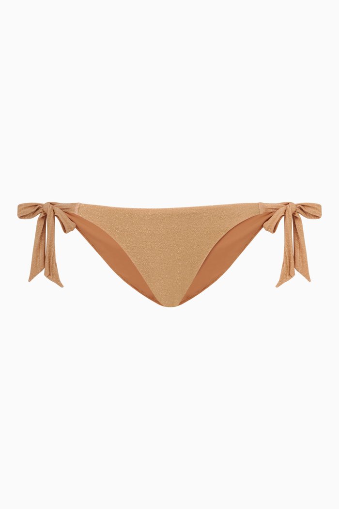 

Goddess Self-tie Bikini Briefs in Lycra, Neutral