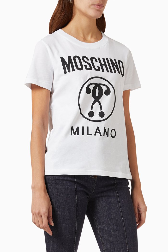 

Logo-print T-shirt in Cotton-jersey, White