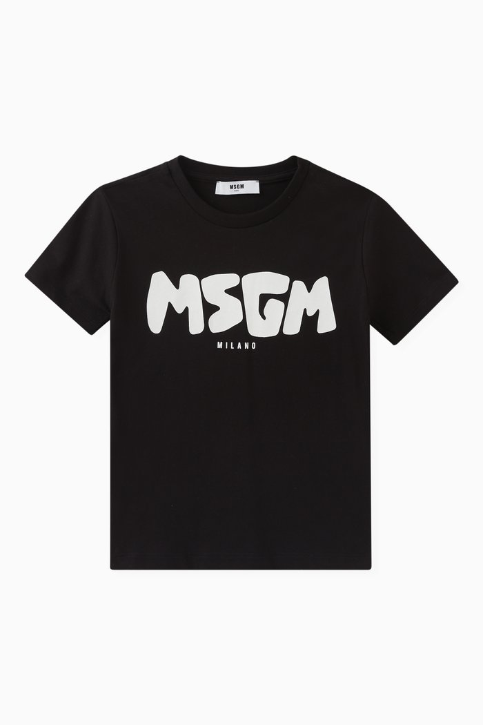 

Logo T-shirt in Cotton, Black