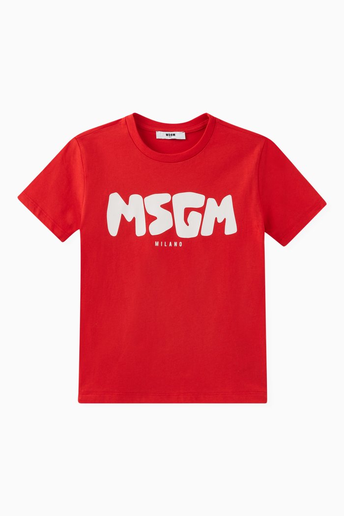 

Logo T-shirt in Cotton, Red