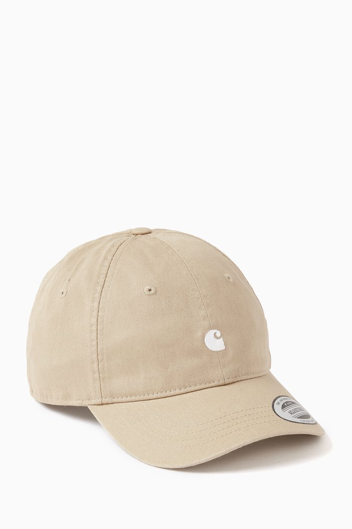 

Madison Logo Cap in Cotton, Neutral