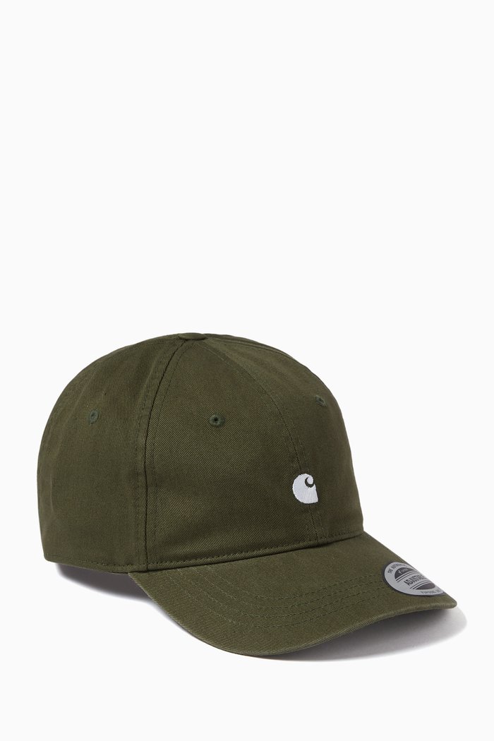 

Madison Logo Cap in Cotton, Green