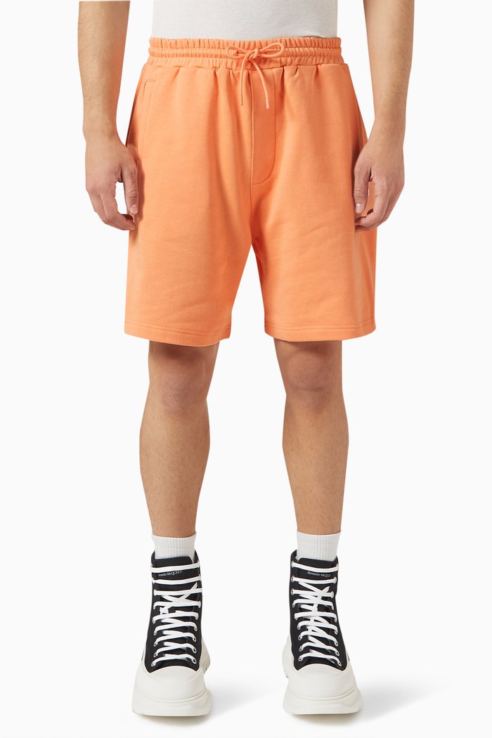 

Bermuda Shorts in Cotton Jersey, Orange