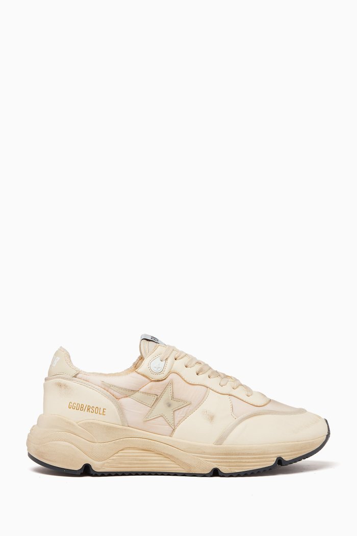 

Rsole Sneakers in Nylon & Leather, Neutral
