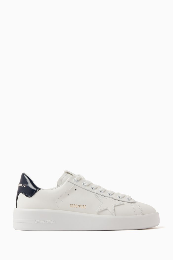 

Pure Star Sneakers in Leather, White