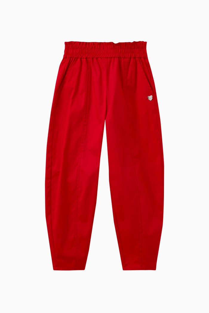 

Balloon Pants in Cotton, Red
