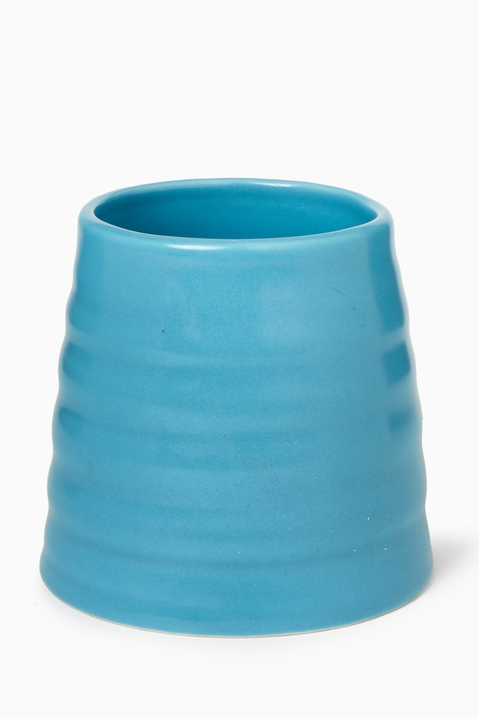

Cannes Mini Vase in Porcelain, Blue
