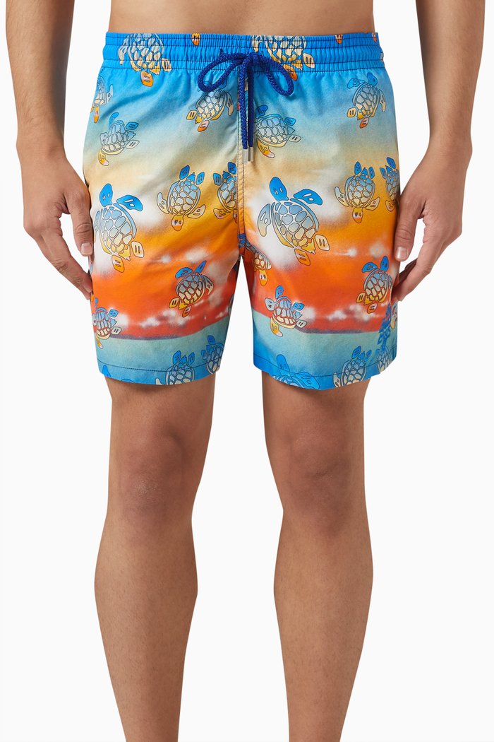 

x The Beach Boys Swim Shorts in Polyamide, Blue