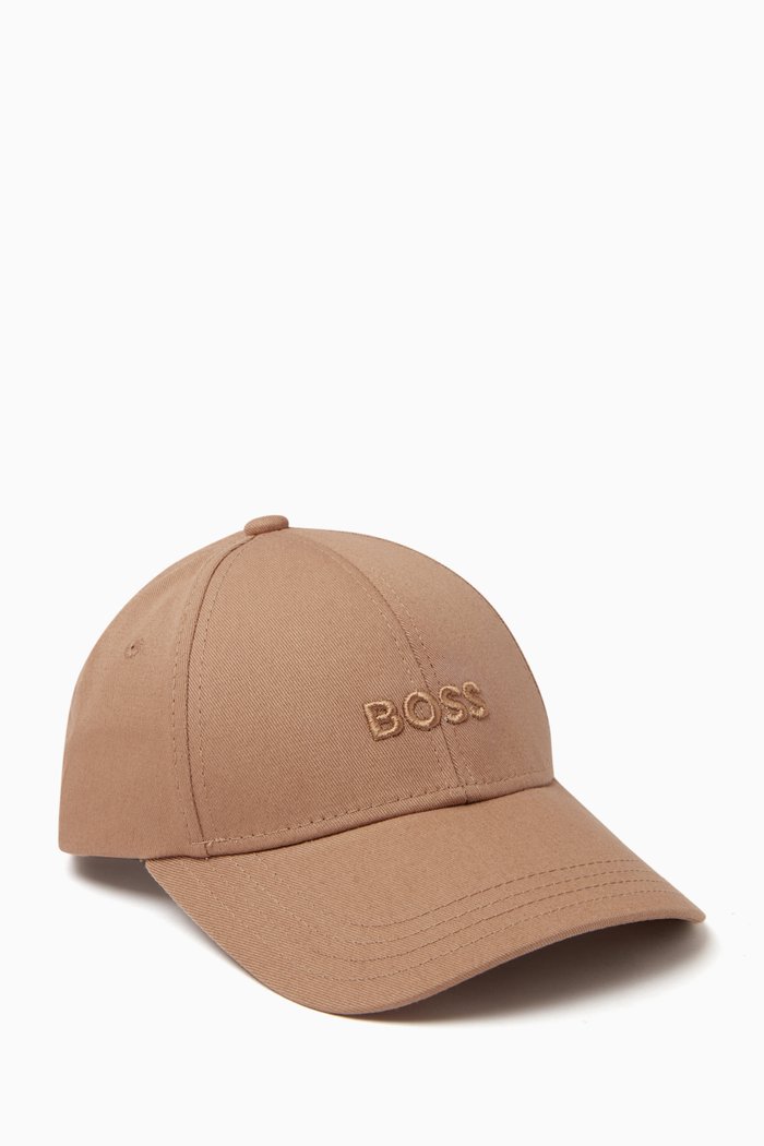 

Ari Logo Embroidered Baseball Cap in Cotton, Neutral