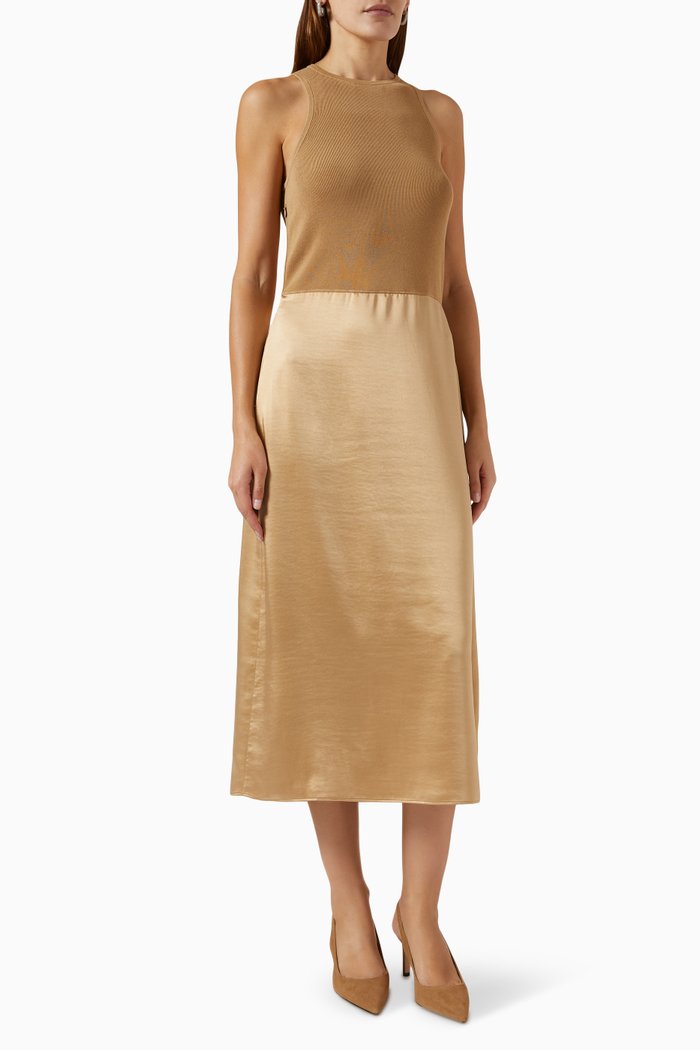 

Flaurelia Midi Dress, Neutral