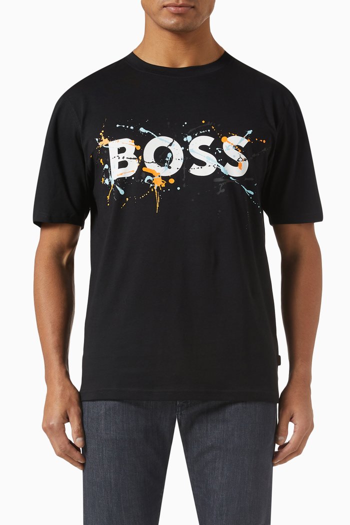 

Art Logo T-shirt in Cotton-jersey, Black