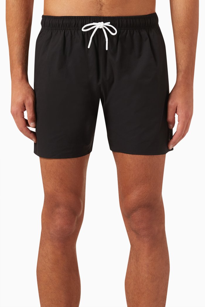 

Logo Swim Shorts in Nylon, Black