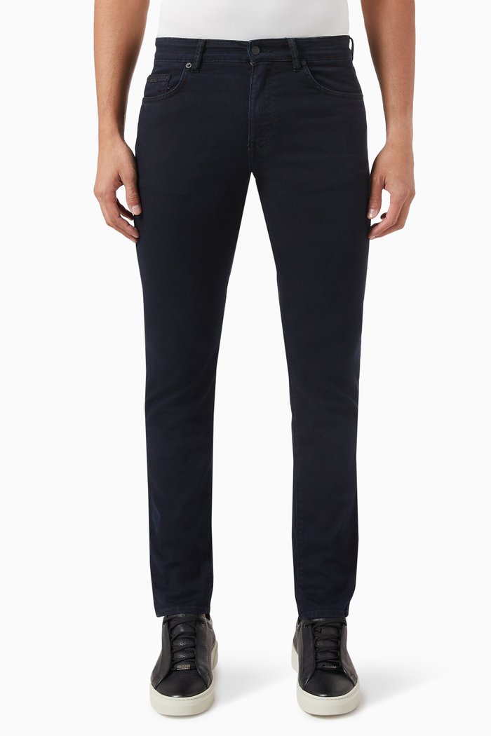 

Slim-Fit Jeans in Cotton Blend, Blue