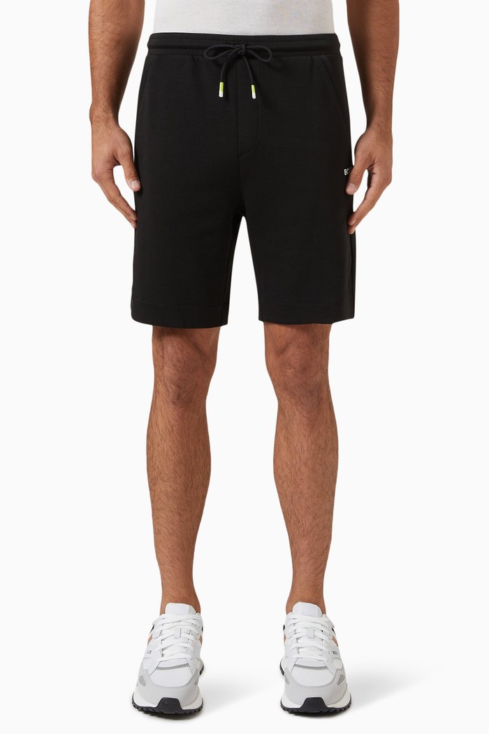 

Sweatshorts in Cotton Jersey, Black