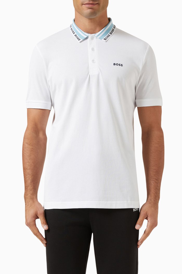 

Polo Shirt in Cotton Jersey, White
