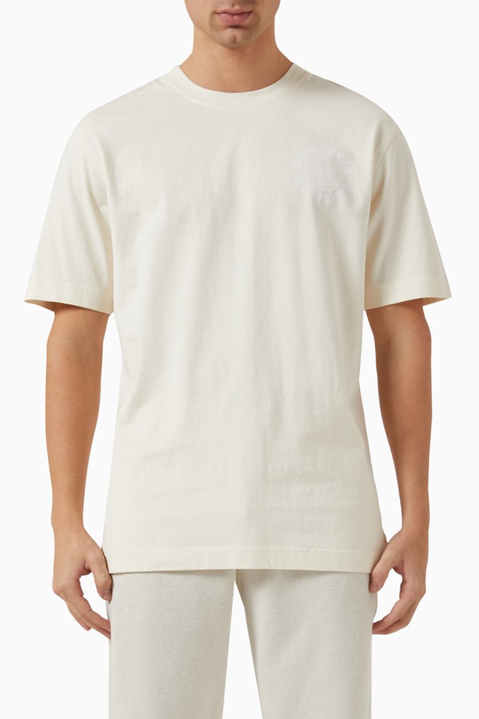 

Graphic Print T-shirt in Cotton, Neutral