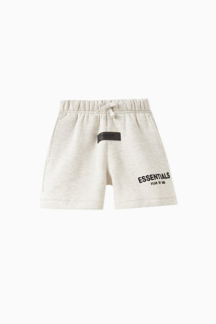

Logo Sweatshorts in Cotton-blend, Neutral