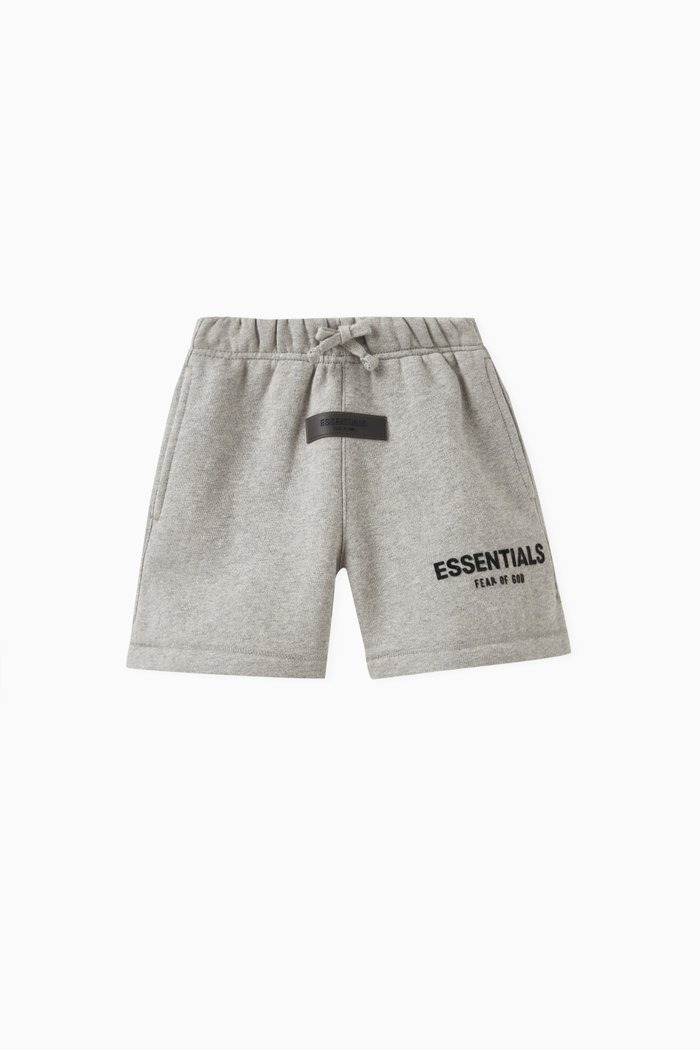 

Logo Sweatshorts in Cotton-blend, Grey