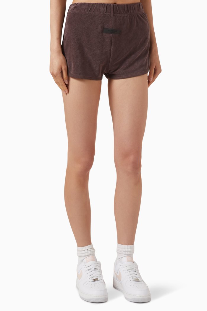 

Beach Shorts in Terry, Purple