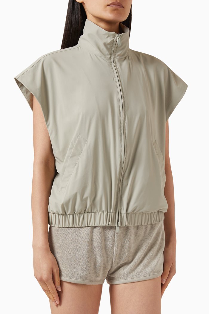 

Running Vest in Nylon, Grey