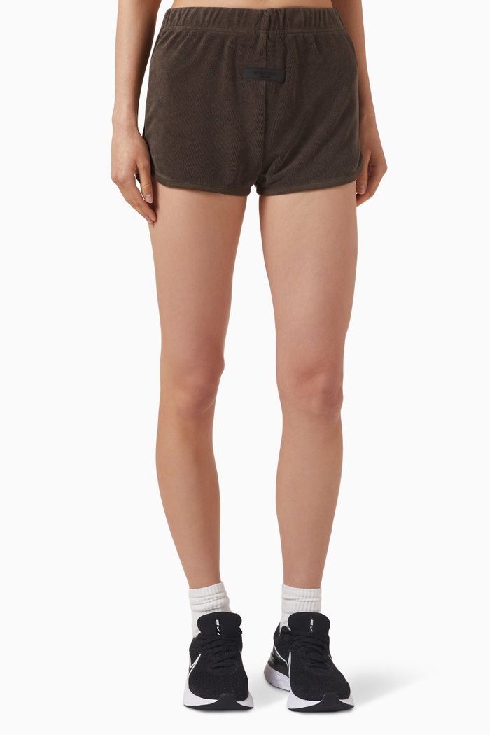 

Beach Shorts in Terry, Black