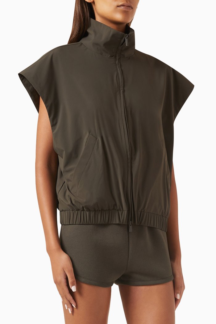

Running Vest in Nylon, Black
