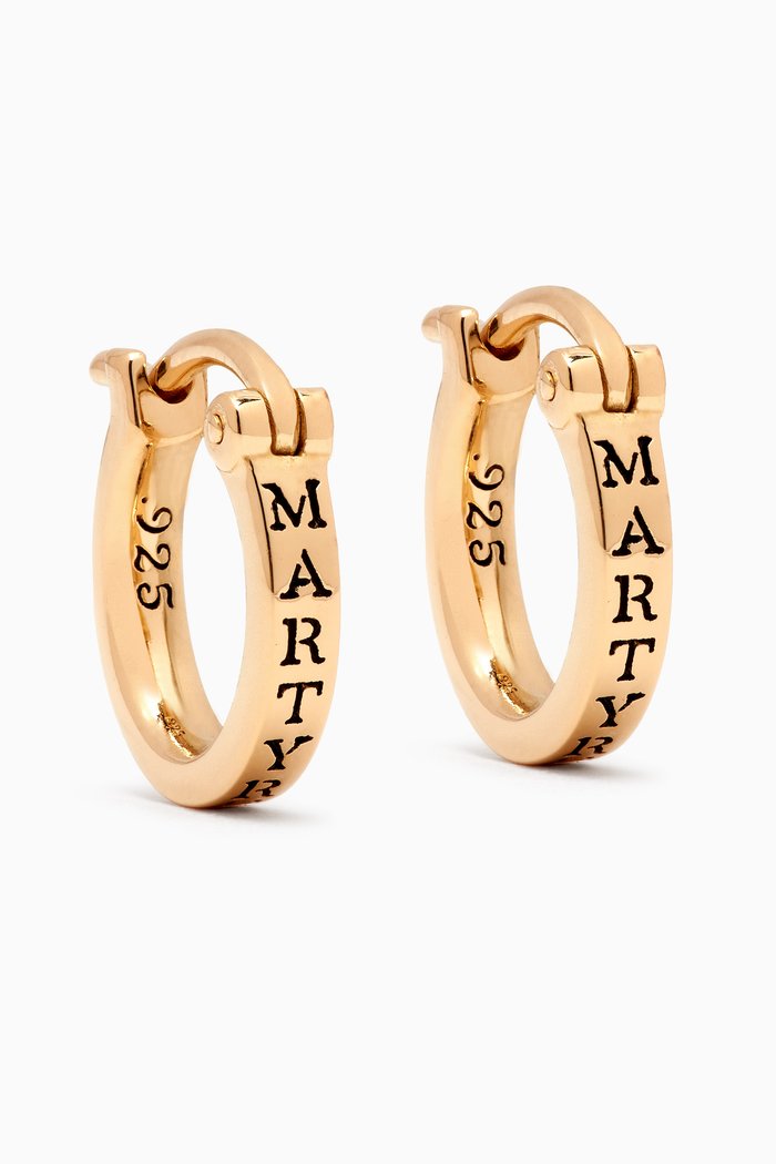 

Small Martyre Huggies in 14kt Gold-vermeil, Yellow