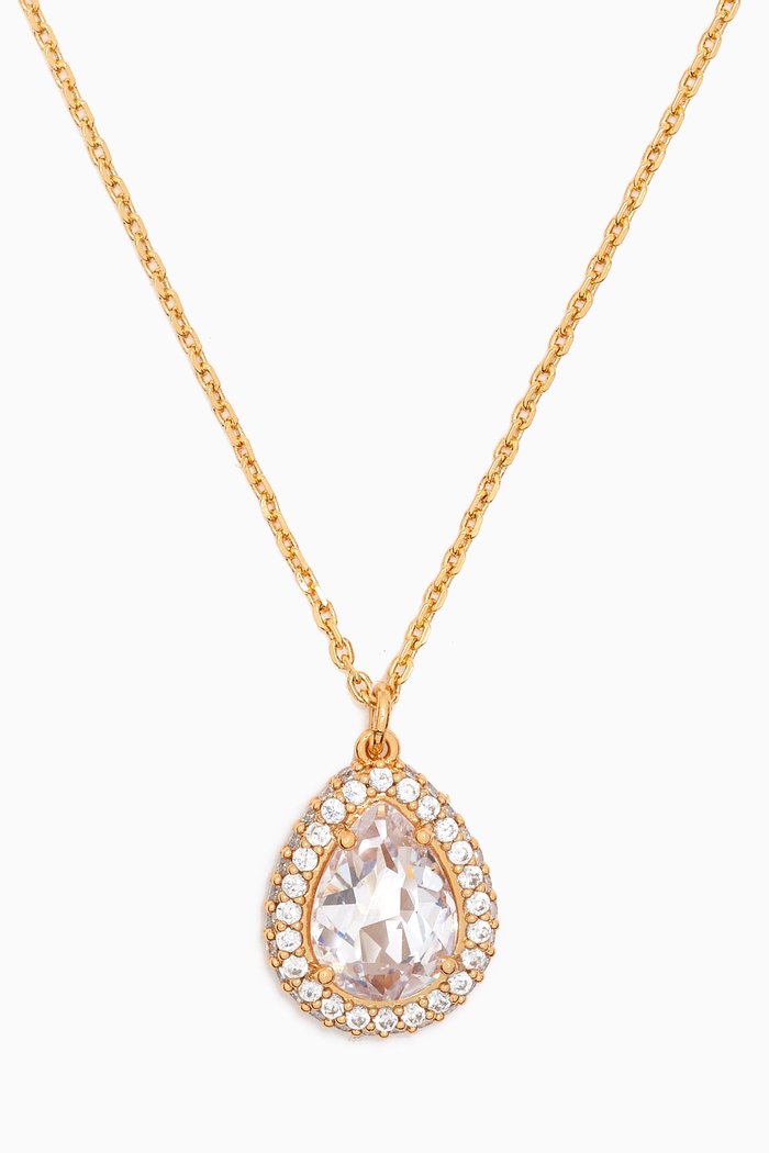

Pavé Mini Pendant in Gold-plated Brass