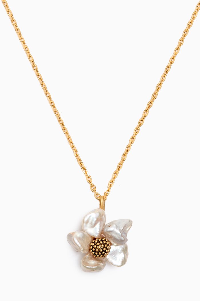 

Mini Pendant in Gold-plated Brass, Neutral