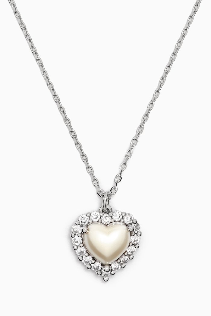 My Love Mini Pendant in Silver-plated Brass